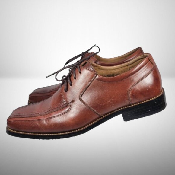 Stacy Adams Men's Size 10 Oxford Lace Up Dress Shoes Corrado Leather - Picture 6 of 12